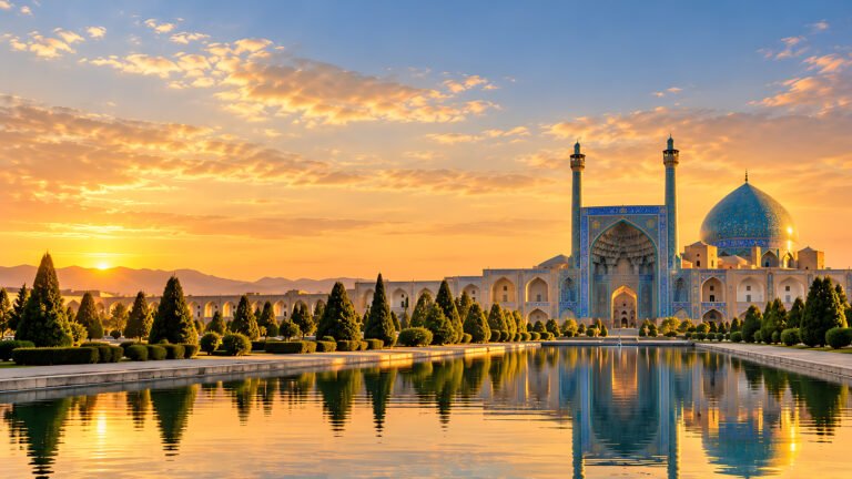 Shah Mosque, Isfahan, Islamic desktop wallpaper