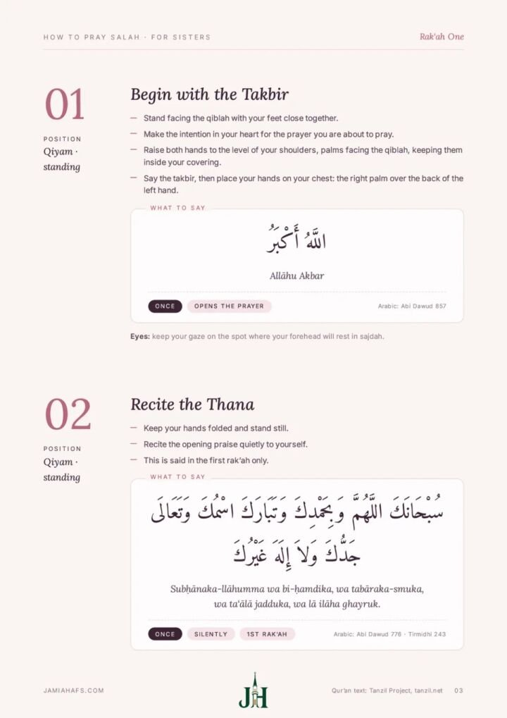 How to Pray Salah for Sisters, preview 3