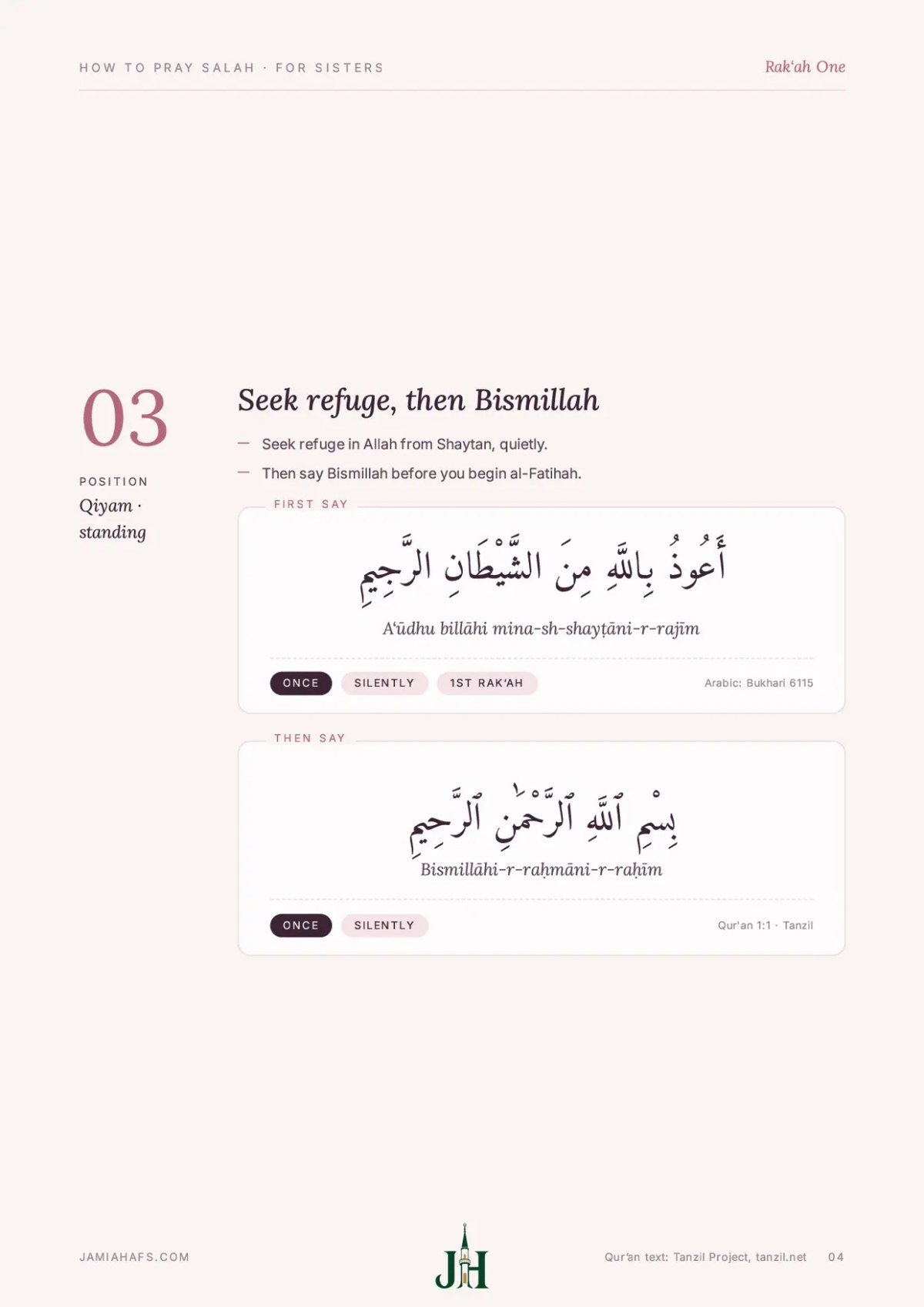 How to Pray Salah for Sisters, preview 4