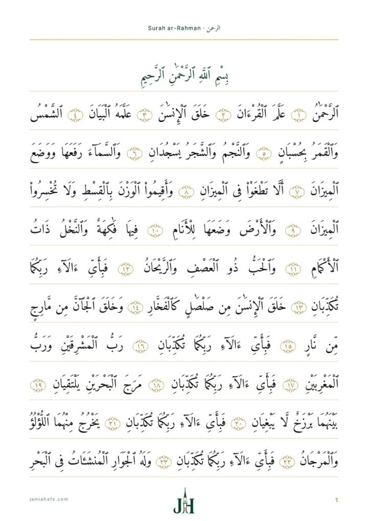 Surah ar-Rahman, preview 2