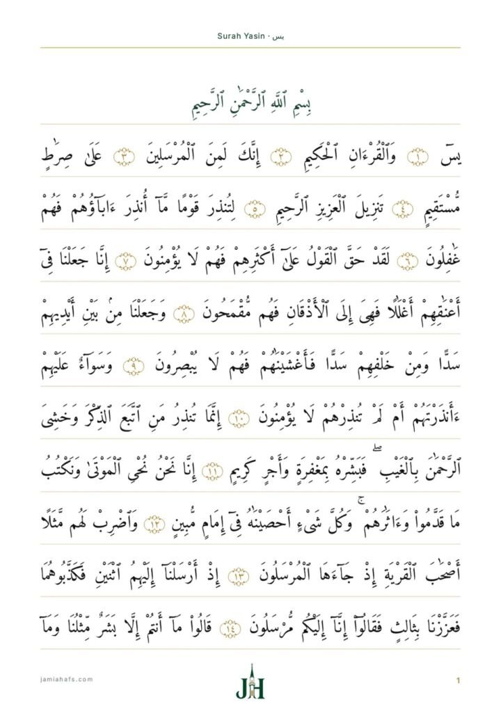 Surah Yasin, preview 2